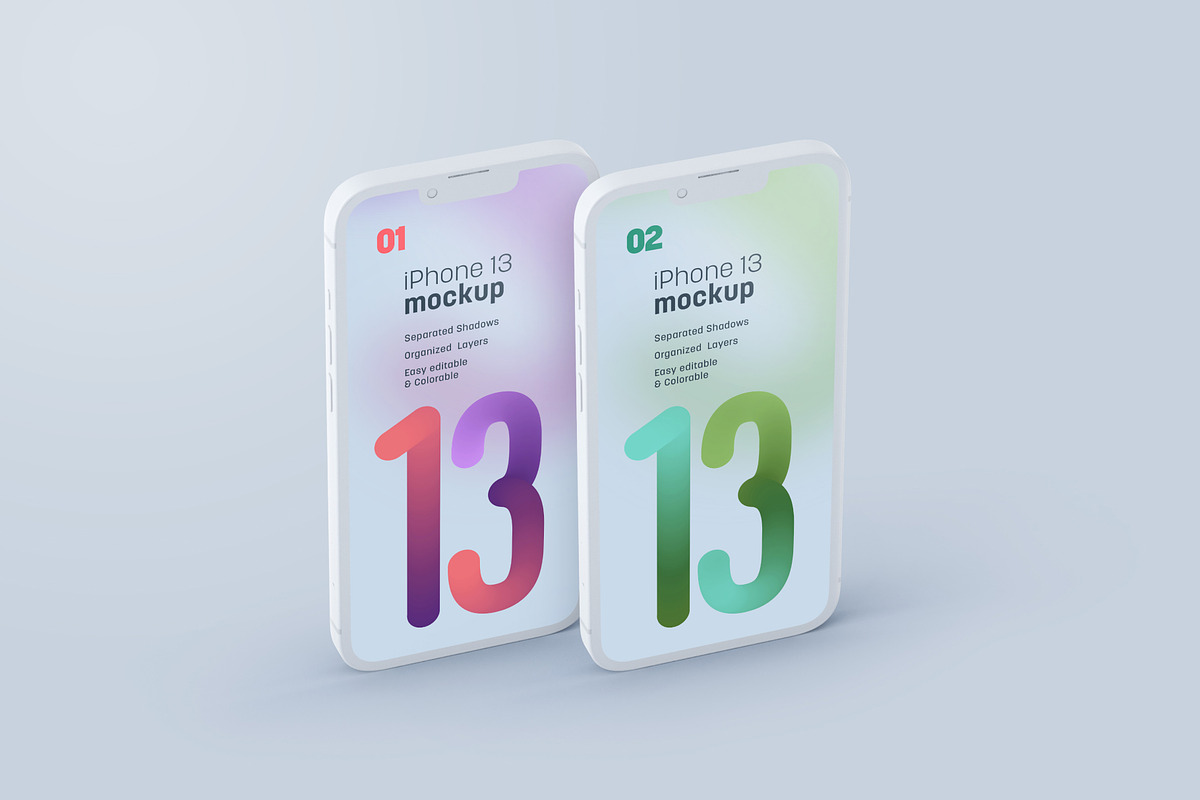 iPhone 12, 13, 14 Pro Clay Mockup, an iPhone Mockup by Deeplab (Photo 26 of 53)