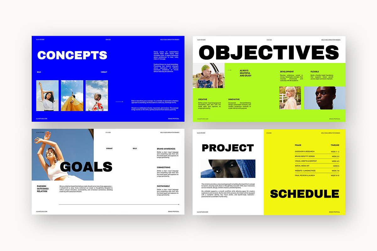 Ulah : Lifestyle Brand Powerpoint, a Presentation Template by Punkl Camp (Photo 4 of 15)