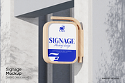 Signage Mockup, an Advertising Mockup by Permadi Creative (Thumbnail 1 of 2)
