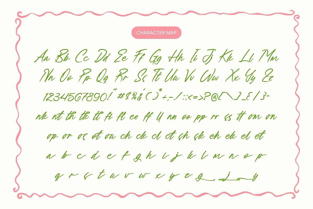 Gelato Vanilla Handbrush Script, a Script Font by Letterena Studios Script (Photo 6 of 10)