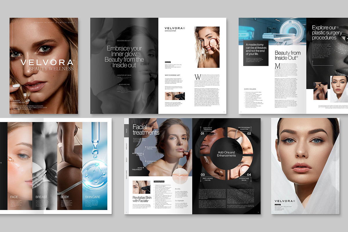 Beauty & Wellness Brochure Template, a Brochure Template by BrandPacks (Photo 2 of 6)