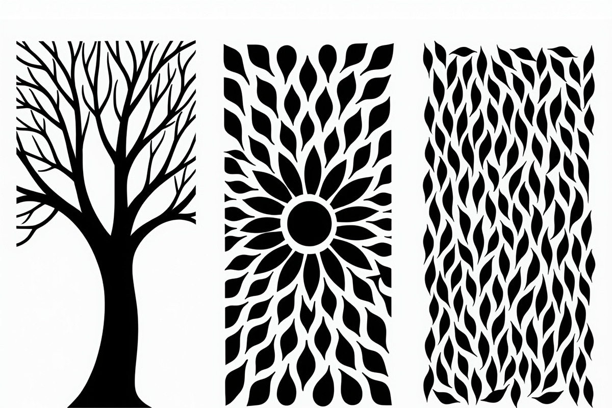 Decorative Tree Floral Mandala Tile, a Decorative Illustration by Artivon (Photo 2 of 6)