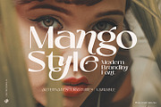 Mango Style - Modern Branding Font, a Font by creativemedialab (Thumbnail 1 of 14)