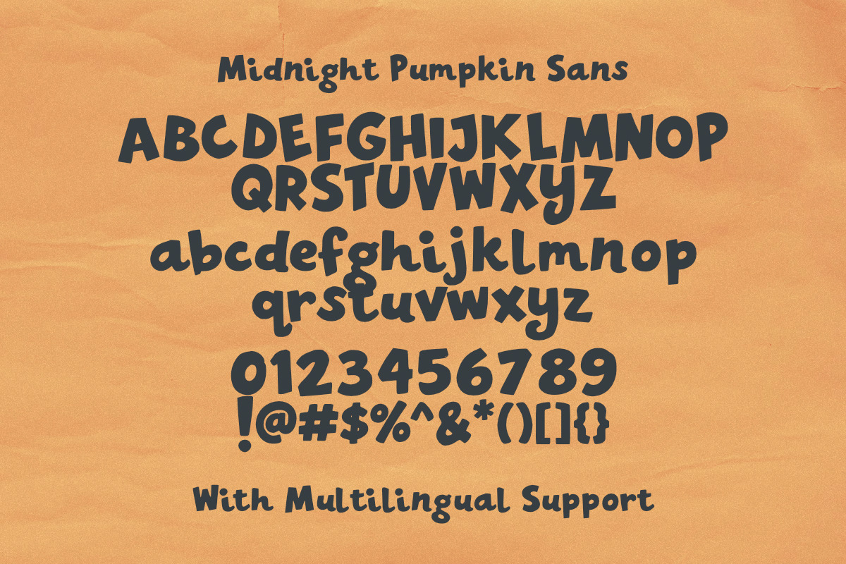 Midnight Pumpkin - Font Duo, a Sans Serif Font by Rillatype (Photo 8 of 10)