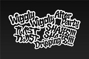 Wiggly Club Font, a Handwritten Font by Sekyra Lab (Thumbnail 6 of 11)