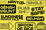 Nersans - Vintage Font [3 Styles], a Sans Serif Font by Garisman Std (Thumbnail 7 of 12)