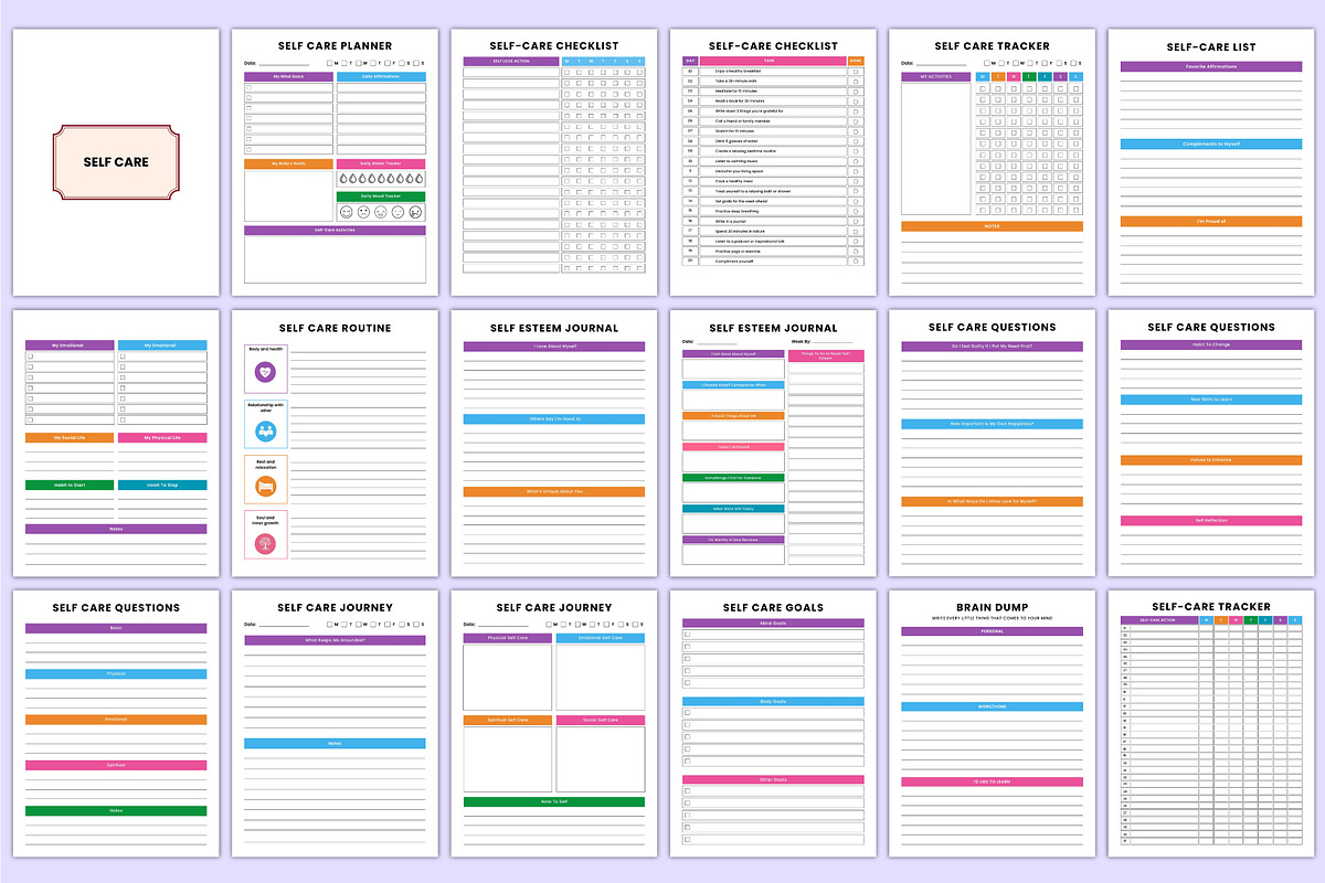 Ultimate 2026 ADHD Life Organizer, a Stationery Template by Mustafiz (Photo 9 of 10)