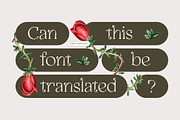 Selukar - Vintage Display Serif Font, a Serif Font by Artflorara (Thumbnail 2 of 15)
