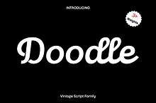 Doodle - Vintage Script Family