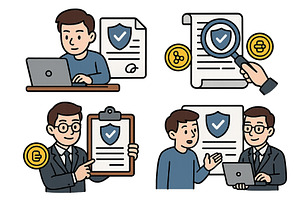 Professional individuals engaging in, a Person Illustration by ZinetroN
