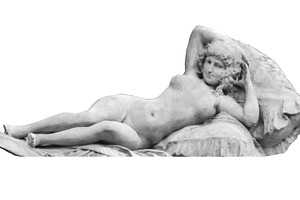 Stone sculpture nude art, a Photo by DanFLCreativo