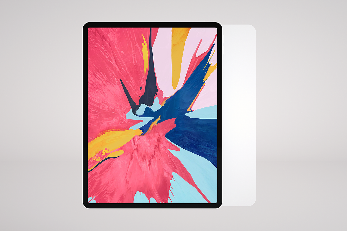Apple iPad Pro 2018 Mockup 5K, an iPad Mockup by Iamjaydesign (Photo 1 of 6)