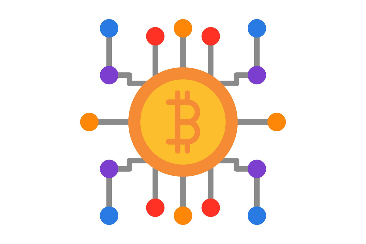 Cryptocurrency Flat Icon, an Icon by Pexelpy (Photo 1 of 2)