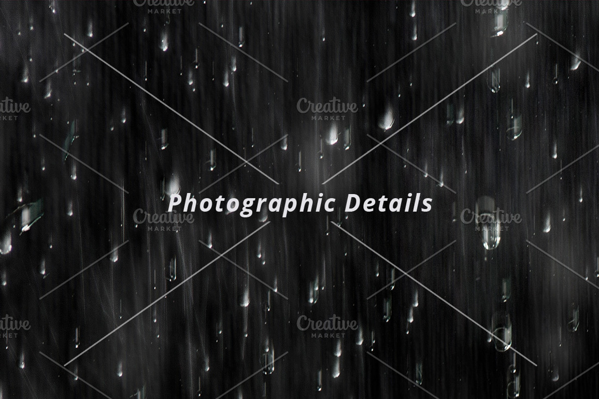 Rain Overlay for Close-Ups, a Texture Graphic by FEINGOLD (Photo 4 of 6)