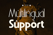 Grande Monica - Display Sans Serif F, a Sans Serif Font by Flawless And Co (Thumbnail 10 of 10)