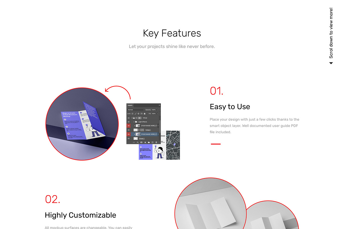Flayer Trifold and Brochure Mockups, a Mockup by Mr.Mockup™ (Photo 4 of 18)