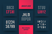 Brightland - Condensed Sans Serif, a Sans Serif Font by Pixesia Studio (Thumbnail 12 of 13)
