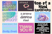 Four Font Puffy Artistic Bundle, a Handwritten Font by Eryn Rose Design (Thumbnail 2 of 3)