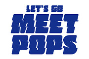 CS Matbold Rippled, a Sans Serif Font by Craft Supply Co. (Thumbnail 2 of 8)