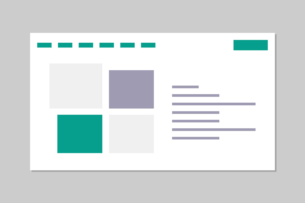 Web Landing Page Wireframe Set, a Landing Page Template by ContestDesign (Photo 6 of 10)