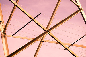 Power Lines Abstract, an Industrial Photo by THP Creative