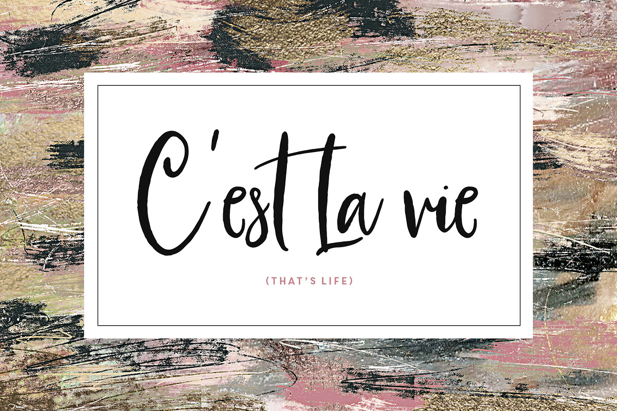 Moonflowers Font Family, a Script Font by Callie Rian & Co. (Photo 9 of 14)