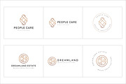 300 Geometric Premade Logo Bundle, a Branding & Logo Template by XpertgraphicD (Thumbnail 16 of 63)