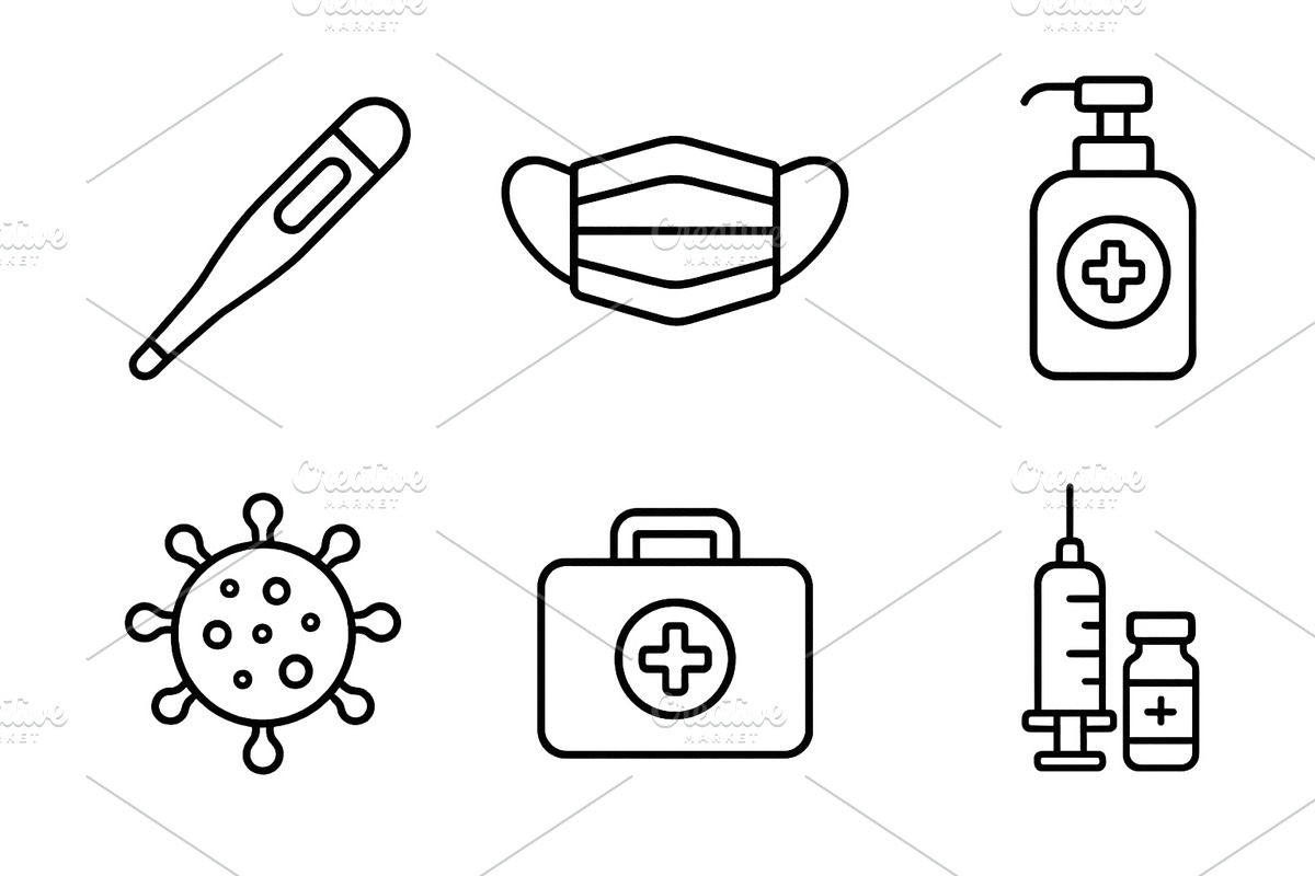 Healthcare symbols illustrating, a Healthcare Illustration by ZinetroN