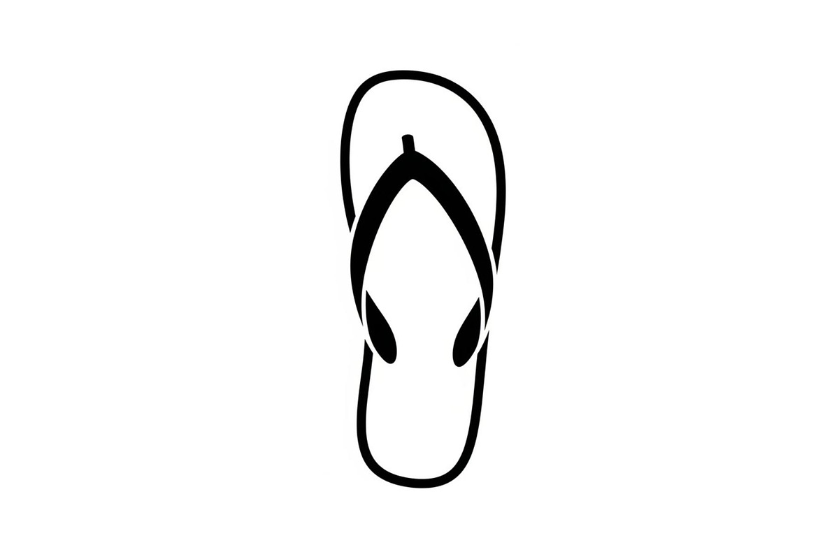 Beach Sandals Flip Flop Vector Bundl, an Illustration by jahid234 (Photo 2 of 49)