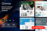 Dentalx - Dentist NextJS Template, a React Template by AliThemes (Thumbnail 1 of 2)