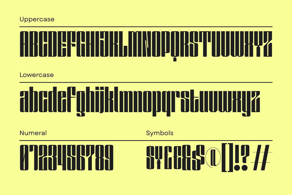 Solene Display - Logo Branding Font, a Sans Serif Font by Nirmana Visual (Photo 9 of 15)