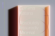 Gamma Katana, an Advertising Mockup by Clear Supply (Thumbnail 12 of 17)
