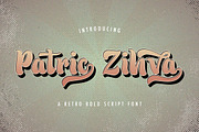 Patric Zihva - Retro Bold Script Fon, a Script Font by StringLabs (Thumbnail 1 of 15)
