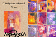 Vibrant Abstract Painted Textures, a Texture Illustration by Chantelle T Illustrations (Thumbnail 7 of 7)