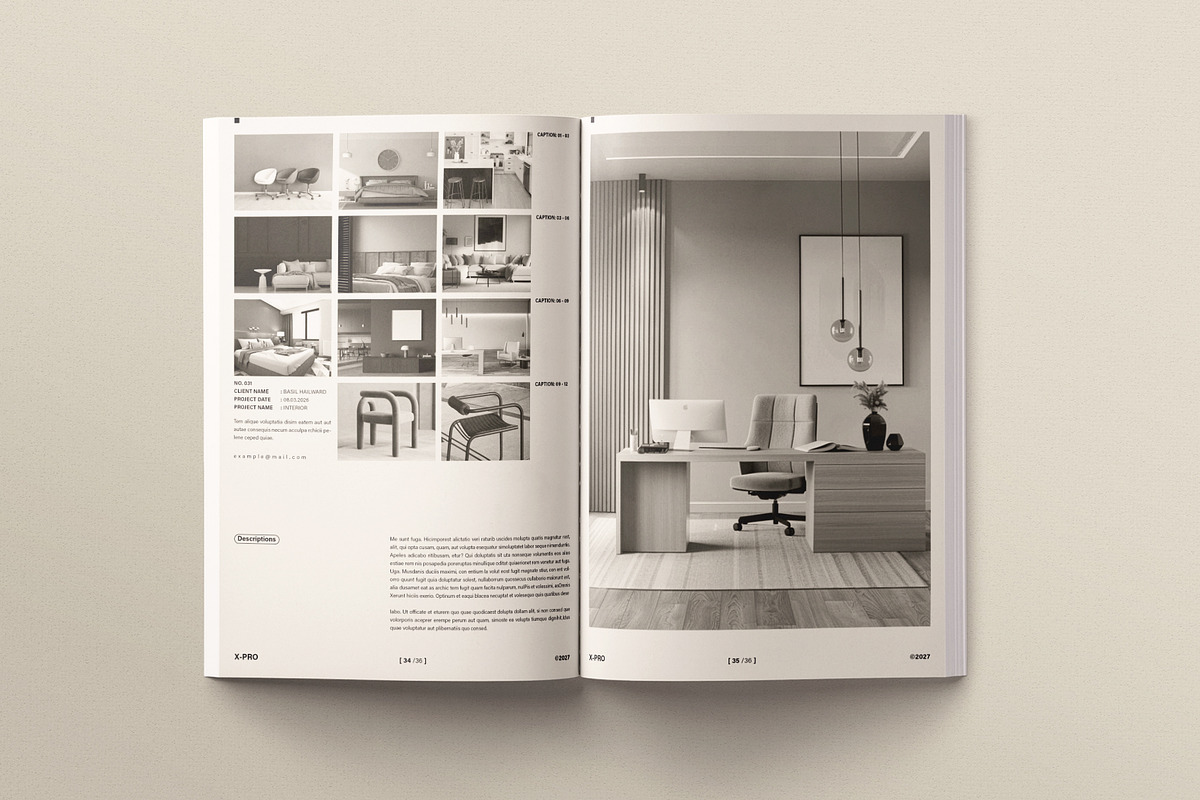 AURA | Minimal Magazine Template, a Magazine Template by ArtisanaAura (Photo 11 of 14)