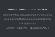 Glomer Dotejon - College Font, a Serif Font by QR Design Studio (Thumbnail 8 of 9)