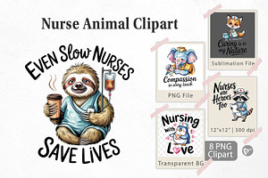 Nurse Animal, a Graphic by Artnoy