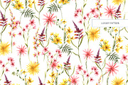 CUTE BUNNIES & florals, a Pattern Graphic by HannaStudio (Thumbnail 3 of 9)