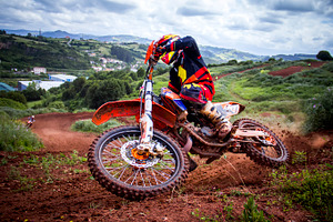Motocross rider containing action, active, and bike