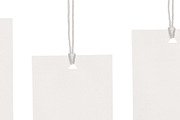 Clothes label tag blank white mockup, an Advertising Mockup by Olha Klein (Thumbnail 3 of 3)