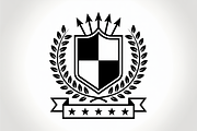 Royal Shield Logo Template Vector, an Illustration by Amazin_art (Thumbnail 18 of 18)