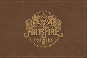 The Brewski - Textured Typeface, a Sans Serif Font by Kaligra.co (Thumbnail 3 of 9)