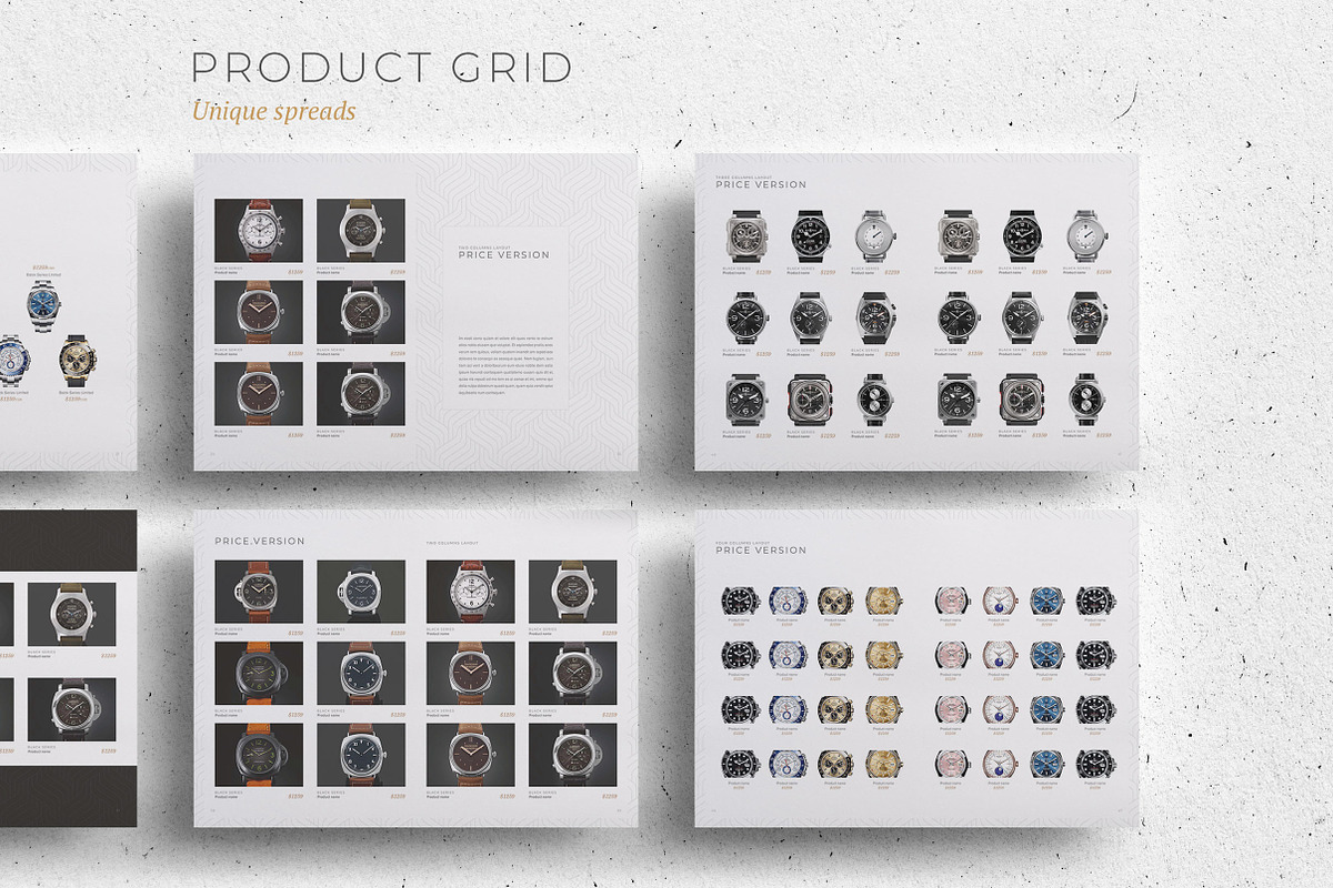 Luxury Watch Brochure Template, a Brochure Template by ID Vision Studio (Photo 9 of 15)