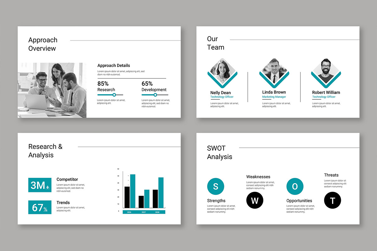 Corporate Case Study Template preview 4