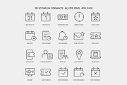 New Year Countdown & Event Icons, an Outline Icon by Grand Design (Thumbnail 2 of 3)