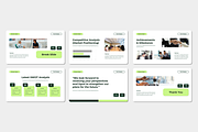 Business Report PowerPoint Template, a Presentation Template by Iqsiart Studio (Thumbnail 3 of 3)