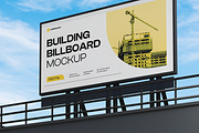 Billboard Mockup - Building Front, a Mockup by graphicsauce (Thumbnail 4 of 4)