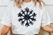 Black and White Christmas Clipart, an Illustration by Pixels.Craft (Thumbnail 5 of 7)