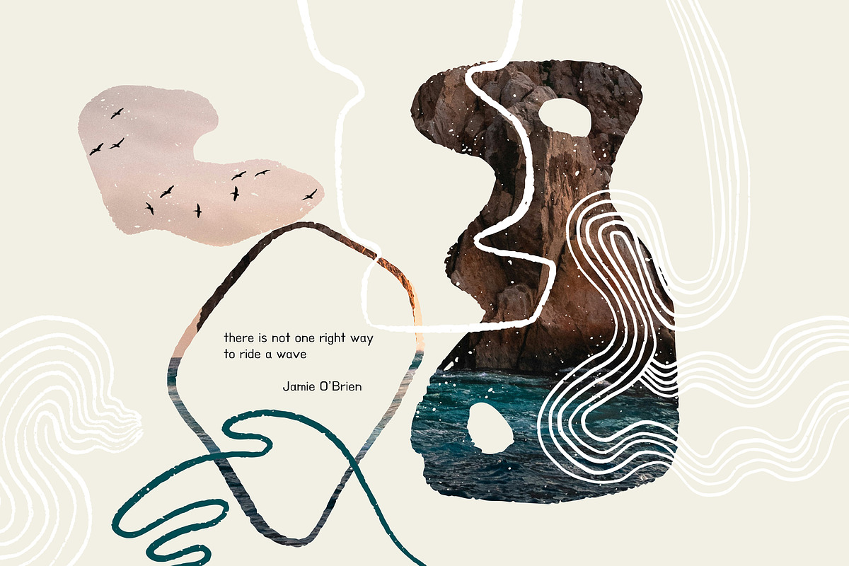 Deep Water - shapes and lines, a Seasonal Illustration by Annakniaz (Photo 16 of 16)