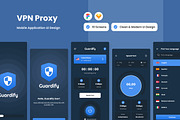Guardify - VPN Proxy Mobile App, an App Template by twinstd (Thumbnail 1 of 5)